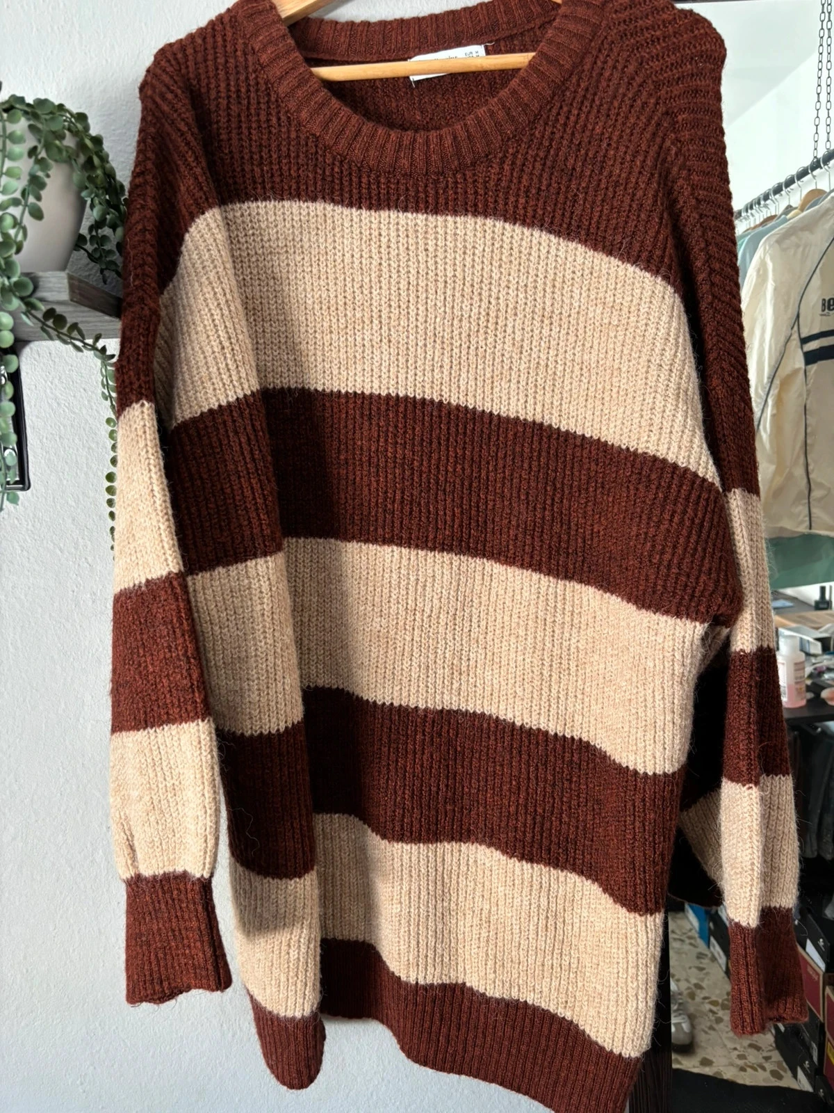 Vestido de punto de Stradivarius
